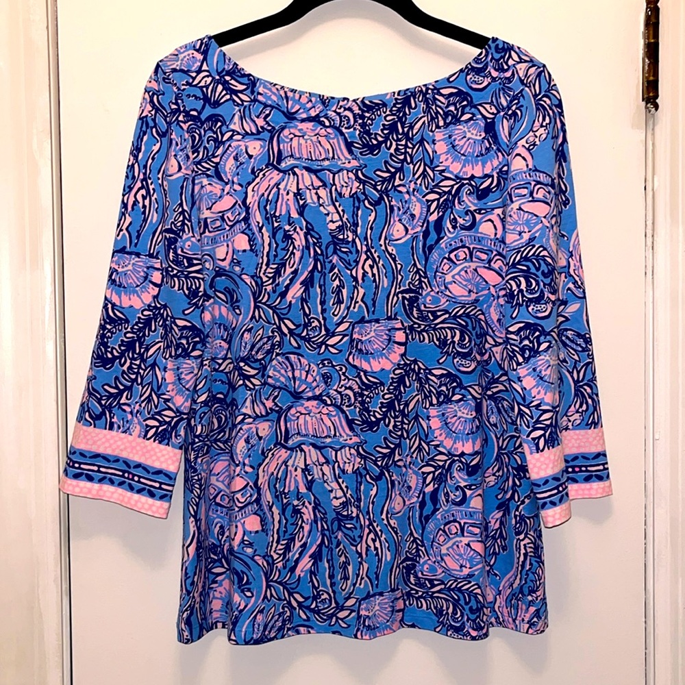 Lilly Pulitzer Cotton Small Tunic EUC